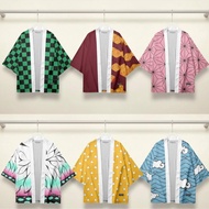ESTONICALS - Demon Slayer Kimetsu no Yaiba Japan Kimono Haori Yukata Kimono Robe DRY FIT/