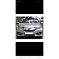 HONDA CITY  GM6 2014-2017 FRONT RADIATOR GRILLE WITH CHROME betong bodykit