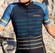 CADENCE Áo Thi Đấu Đạp Xe Quần Yếm Đạp Xe Quần Yếm 20D Ngắn Tay Có Đệm Gel 20D Trang Phục Xe Đạp Đườ