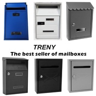 TRENY United States Mail Box Post Letter Box/ Iron Mail Box / Mailbox/ Letterbox/Peti Surat