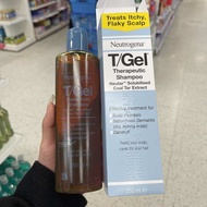 Authentic British Neutrogena TGel antipruritic and dandruff shampoo 250ML