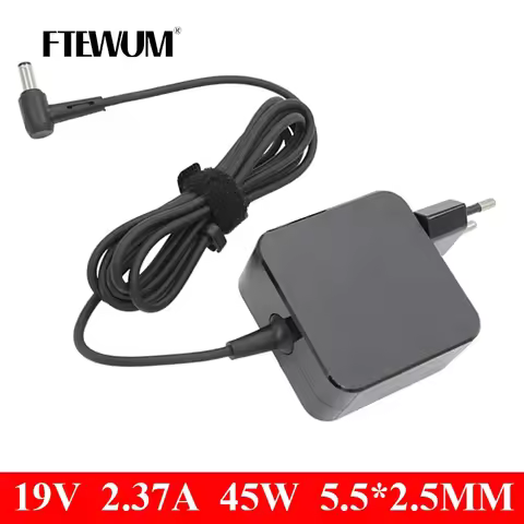 19V 2.37A 45W 5.5x2.5mm Adapter Charger For Asus X450 X551CA X555K53S K52F X555L F555L X552C X550C X