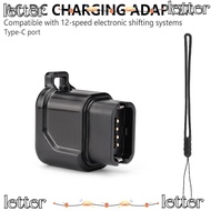 LETTER 4-Pin to Type-C Converter, Compact LED Indicator USB-C Bike Charger, Portable Fast Charging W