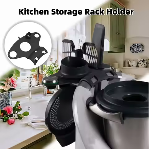 For Thermomix TM5 TM6 Storage Rack Holder Cooking Storage Rack, Food Processor Accessories Holder Th