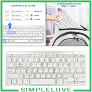 [Simple] Mini Thai 78 Keys Wireless Bluetooth Keyboard for Computer Lightweight