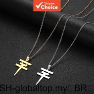Tokyo Hotel Vintage Style Geometric Pendant Necklace, Simple Fashion Necklace  Rantai leher loket ge