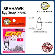 SEAHAWK Egg Snap Black Nickel N7035 / Egg Snap