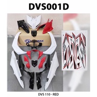 DEMAK COVER SET ORIGINAL DVS 110 RED-WHITE