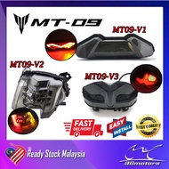 YAMAHA Tail Light Integration Turn signal LED High Brightness For MT09 V1 / V2 / V3 / Tracer GT9 / T