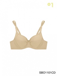 Sabina เสื้อชั้นใน มีโครง รุ่น Function Bra รหัส SBO1101 สีเนื้อเข้ม