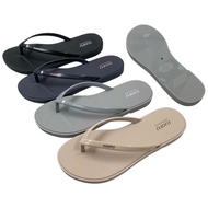 88 Luofu Women's Lightweight Rubber Flip Flops Imported F2320-BRB4W (AF6)