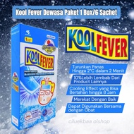 1 Box Kool Fever Adult Kool Fever Adult Heat-Reducing Compress Plaster