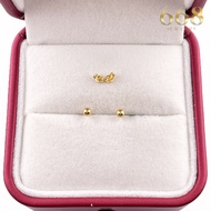 Pawnable 18k Gold Lightweight Ball Earrings Gold Earring Earring for Women