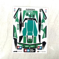 HIJAU Crimson Glory Sticker - Djendral Kantjil - Green Body - Vinnyl