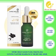 [HCM][CHÍNH HÃNG] Tinh chất giảm nám- trắng Da Living Nature Radiance Night Oil 10ml