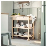 IKEA 廚房推車 實木 Kitchen trolley Wood