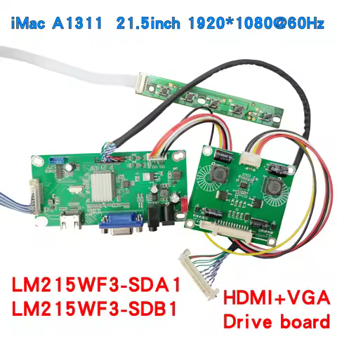 For iMac 21.5inch A1311 LM215WF3-SDA1 SDB1 Drive Board LCD Screen Control Motherboard DIY Display HD