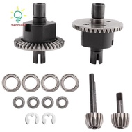 Front & Rear Differential and Gear Kit for    94123 94107 94111 94118 94166 1/10 RC Car Upgrade Part