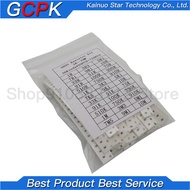 36Value * 20PCS =720PCS 0603 0805 1206 SMD Resistor Kit Assorted Kit 1 ohm  10M ohm