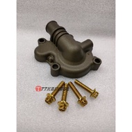 KR150 ZX150 NINJA150 WATER PUMP COVER SCREW TITANIUM & STD SILVER