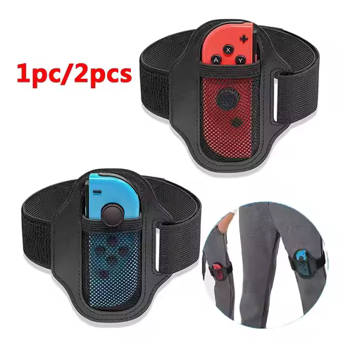 Controller Adjustable Elastic Leg Strap for Switch Sports Play Soccer for JoyCons Switch OLED Model 