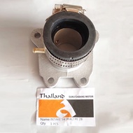 INTAKE MANIPUL MANIFOLD RACING Aluminum Satria 2t 2 Stroke to PE 26 28 Manifold Carburetor Satria 2T