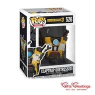Funko POP Borderland 3 526 Claptrap (Distressed) Action Figures Model Toys