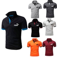 7 Colors Polo T-shirt Men Summer New Cool Short Sleeve Polo Shirt with Logo Letter Casual Shirts M~5XL