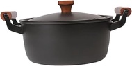 Luxshiny 1pc Iron Pot Soup Pot Cast Iron Cooking Pots Oven Cast Iron Kitchen Baking Pan Stainless Steel Cookware Saute Metal Cooking Utensils Fine Iron Pot Induction Cooker Gas Stove Beech