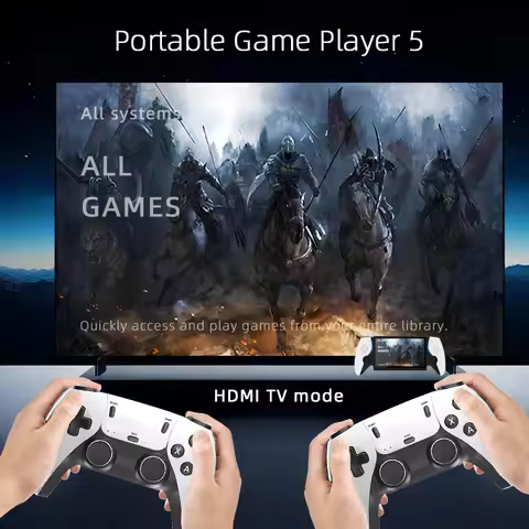 7" HD Handheld Game Console 15000+ Built-in Games 20+ Languages Long Battery Life Game gifts