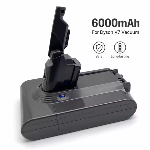 2026 12800mAh 21.6V Li-Ion V7 Battery Replacement for Dyson V7 Motorhead Pro Animal Car Boat Fluffy 