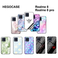 Realme 8/Realme 8 pro Fashion designs 2 Glass Case