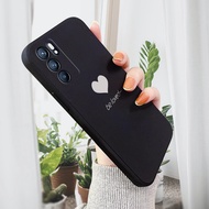 PMP เคสโทรศัพท์สำหรับ OPPOเคสซิลิโคนเหลวทรงสี่เหลี่ยมเรียบง่ายสำหรับรุ่น OPPO Reno6 Reno 6 4G Reno6 5G Reno 6 Pro 5G Reno6 Z 5G เคสโทรศัพท์กันกระแทกกรณีกรณี