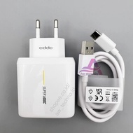 OPPO SUPER VOOC 65W TYPE C USB CHARGER FLASH CHARGING RENO 3 4 4F 5 5F 6 7 7Z 8 8T A76/A96/A55/A54/A