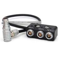 EXT 7Pin for ARRI Alexa Mini to RS 3Pin Female Remote Run/Stop Boot Conversion cable and Dual 0B 2Pi