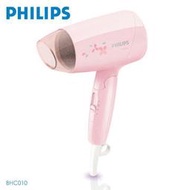 【飛利浦 PHILIPS】Mini時尚吹風機/粉紅櫻花 (BHC010)