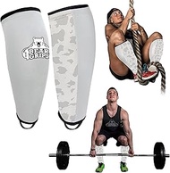 Bear Grips Deadlift Socks | Deadlift Shin Guards Builtin Padded Leg Sleeves | Shin Sleeves Weight Li