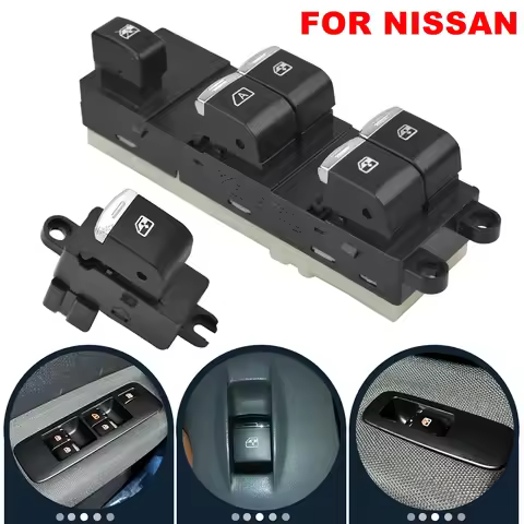 For Nissan Navara D40 2.5 3.0 Pathfinder R51 Qashqai +2 J10 New Driver Side Electric Power Master Wi
