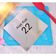 Coaster Birthday Cake Base/ Size 22 x 22 cm