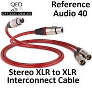 QED Reference XLR 40 Analogue XLR to XLR Interconnect Cable