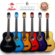 Kapok Acoustic Guitar Kapok 38" Free Gift Bag,Capo,Pick,Strap 100% Original Free Tuning