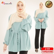 MU BAJU FESYEN WANITA DEWASA / WOMEN BLOUSE / BAJU PLAIN WANITA / BAJU FESYEN WANITA / WOMEN LONG SL