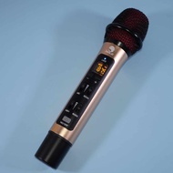 iSOLO Car Karaoke Single Wireless FM Handheld Microphone Rechargeable Built-In Battery Compatible Al