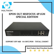 OLT EPON HiSFOCUS 4P1GM SPECIAL EDITION 2 LAYER - TANPA SFP