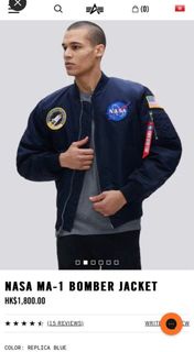 NASA MA-1 BOMBER JACKET