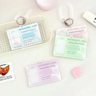 1 Inch ID Card Sleeve ID Photo Magnetic Card Sleeve Acrylic Hard Card Sleeve