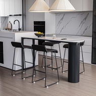 Bar Table bar table kitchen island   Simple Clear Bar Sofa Partition Bar Counter Rock Slab Bar Table