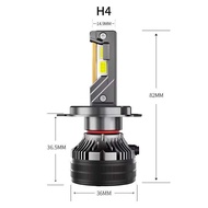 ไฟหน้ารถยนต์ LED H4 H11 H1 H7 9005 HB3 9006 HB4 9012 ซุปเปอร์สว่าง 180W 38000LM แสงขาว 6000K แสงขาวอ