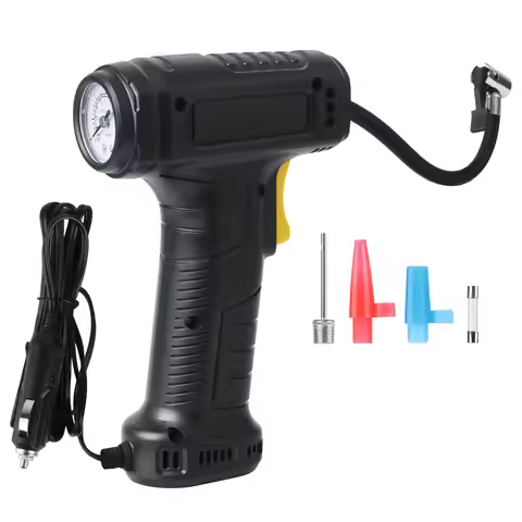 New 120W Air Compressor Air Pump Tire Air Pump Tire for Car Bicycle Balls Wireless/Wired Portable In