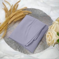 NURBANU KERUDUNG - JILBAB PINGUIN 2 LAYER PET SOFT BAHAN CERUTI UKURAN JUMBO/KERUDUNG SYARI 2 LAYER